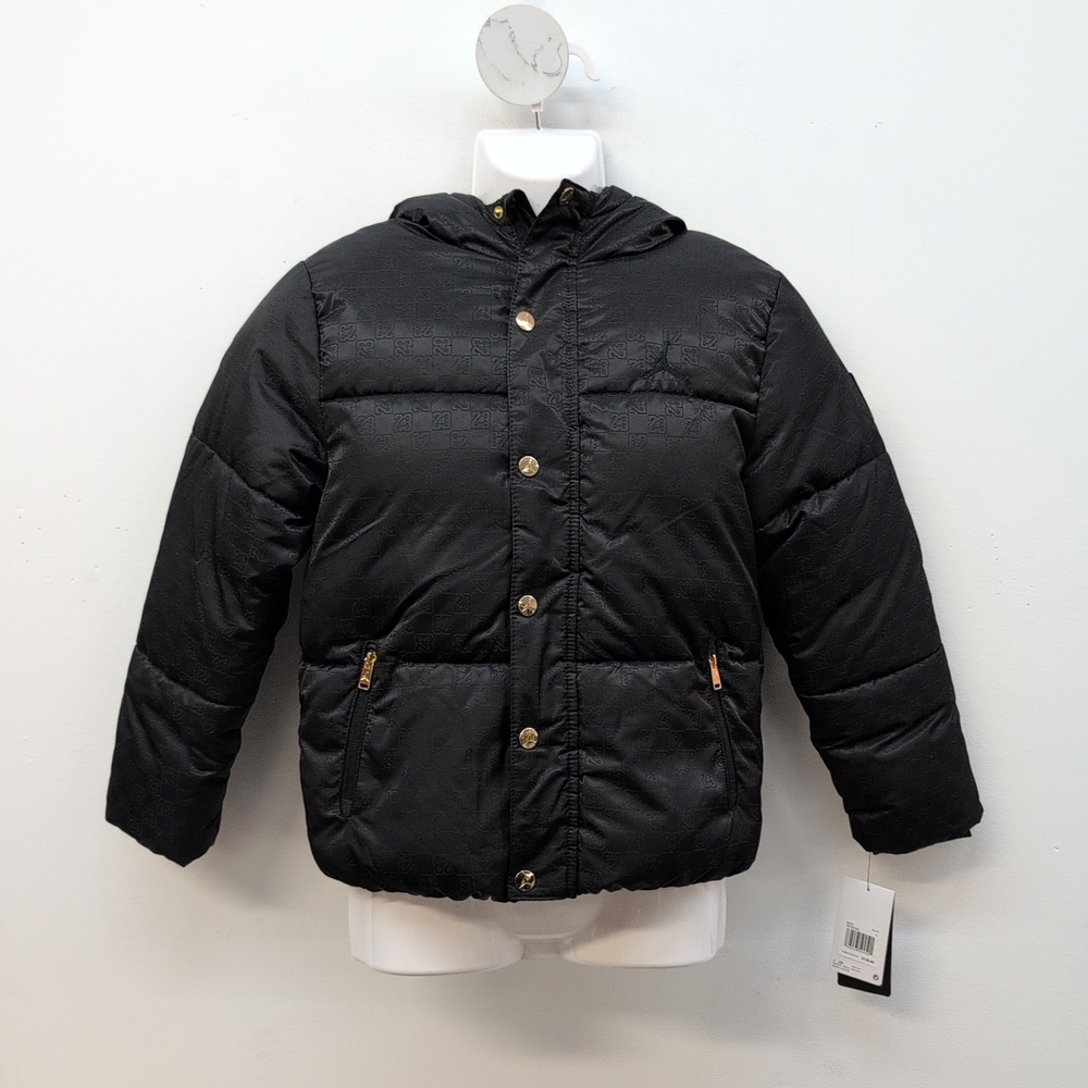 Jordan Jumpman 23 Jacquard Filled Boys Jacket Large Black 95D138-023